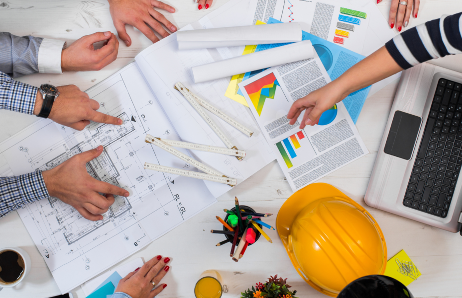 Travaux de construction